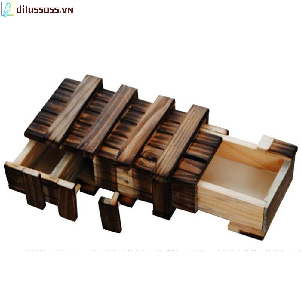 Đồ chơi hộp gỗ ảo thuật bí mật