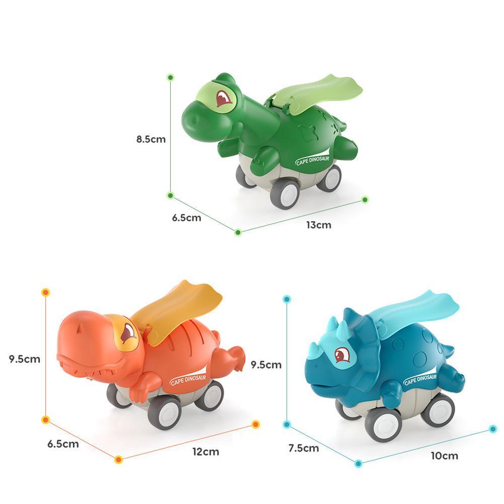 Mô hình đồ chơi xe hơi hình khủng long X0J6