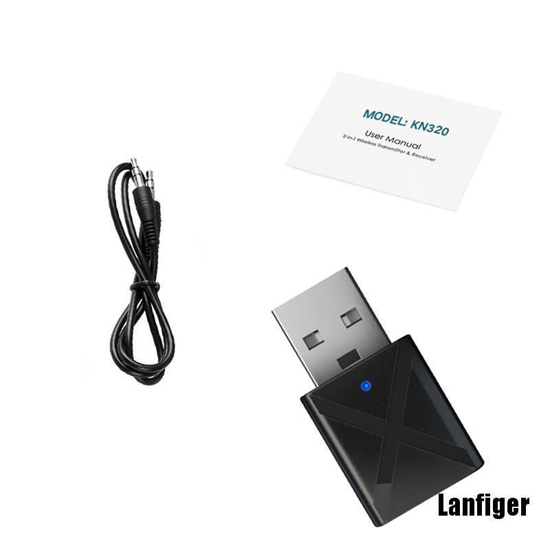 Thiết Bị Thu Phát Âm Thanh Bluetooth Không Dây 2 Trong 1 Usb 5.0 Cho Xe Hơi | BigBuy360 - bigbuy360.vn
