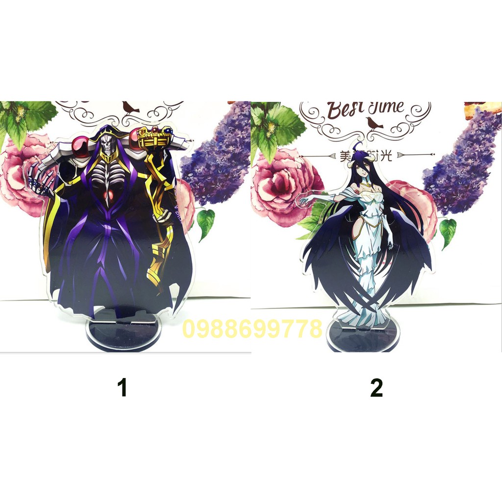 Mô hình standee để bàn game Overlord