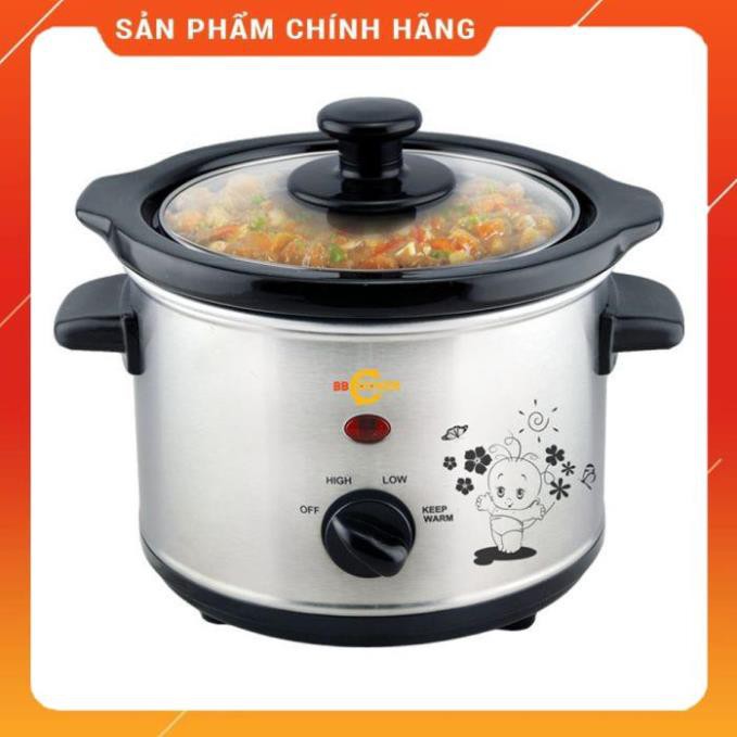 ♥️ [FREE SHIP] NỒI NẤU CHÁO CHẬM BBCOOKER đủ size, hàng chính hãng, BH 12 tháng