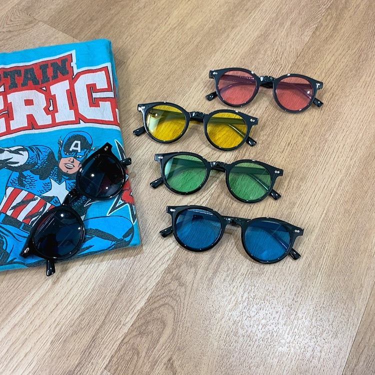 Mắt kính nữ MOKANA kính mát gọng nhỏ kính trẻ em thời trang nhiều màu MK03