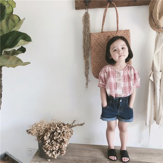 áo kẻ cộc tay