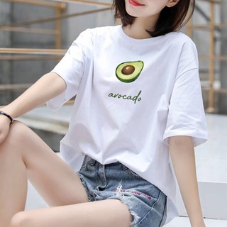 Áo Phông Tay Lỡ Super Quả Bơ Xinh Xắn Dễ Thương KL03