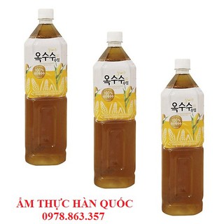 [KoreanMart] NƯỚC TRÀ RÂU NGÔ WOONGJIN CHAI 1,5L