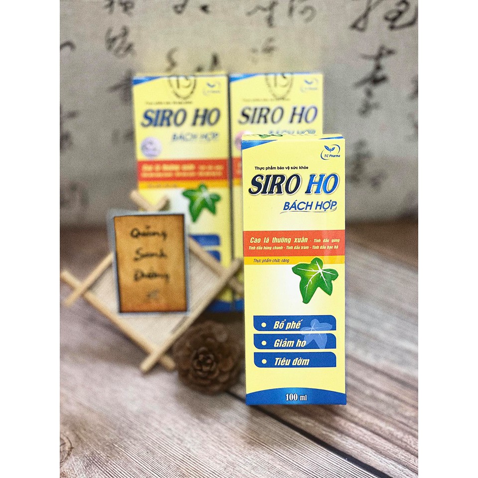 Siro Ho Bách Hợp