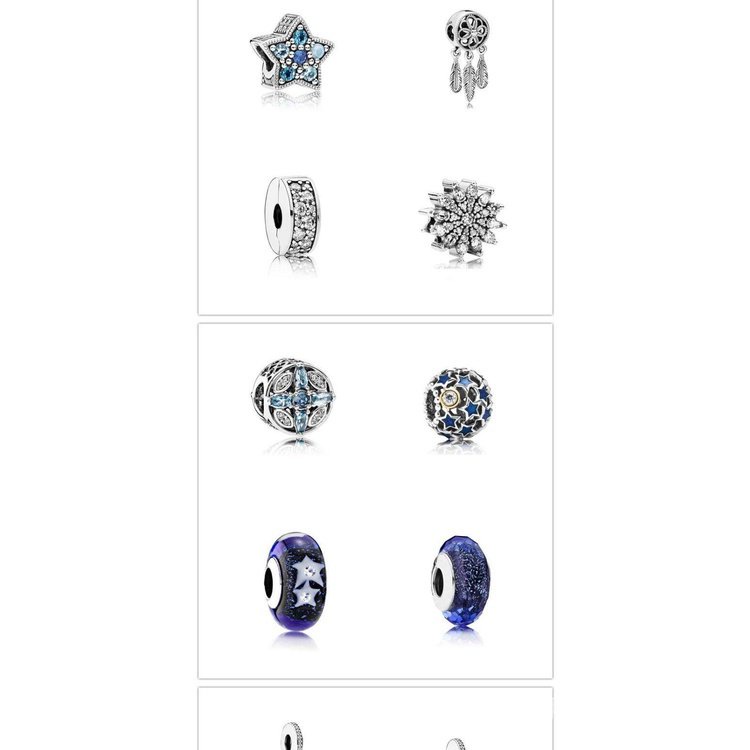 ️‍Vòng Tay Pandora/charm Pandora Chất Liệu Bạc 925 Cao Cấp