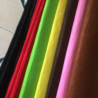 Vải dạ nỉ + gai dính 135k