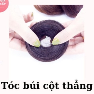 [QUEEN STORE] Tóc thật - Tóc giả búi cột rối mini - dệt tóc thật 100% - búi mini tóc thật - búi rối (hàng sẵn)