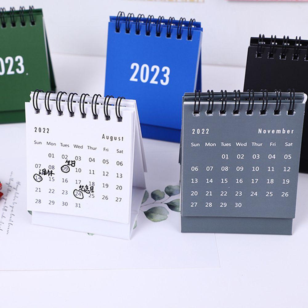 Bộ 2 Lịch 2023 Để Bàn Văn Phòng / Trường Học Tiện Lợi Note