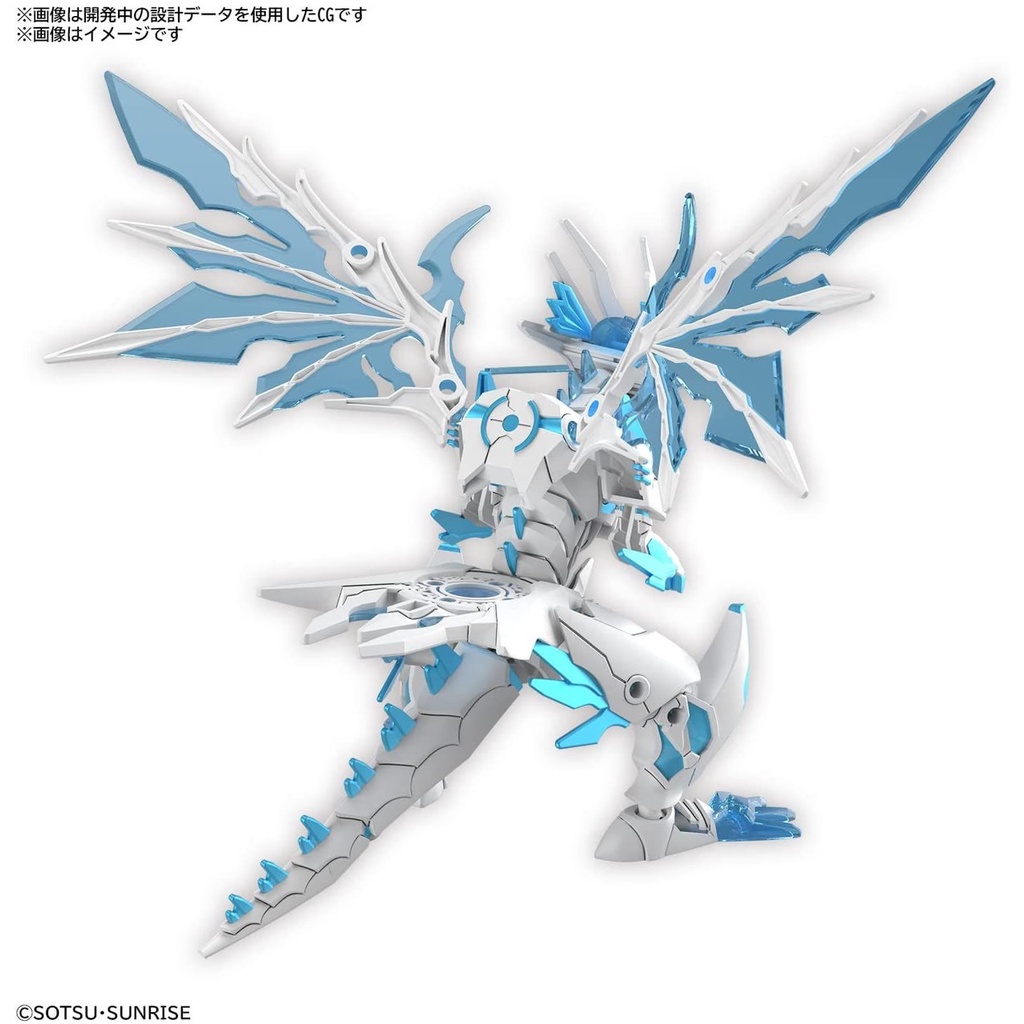 Mô hình lắp ráp SDW HEROES SHINING GRASPER DRAGON Bandai 4573102637055