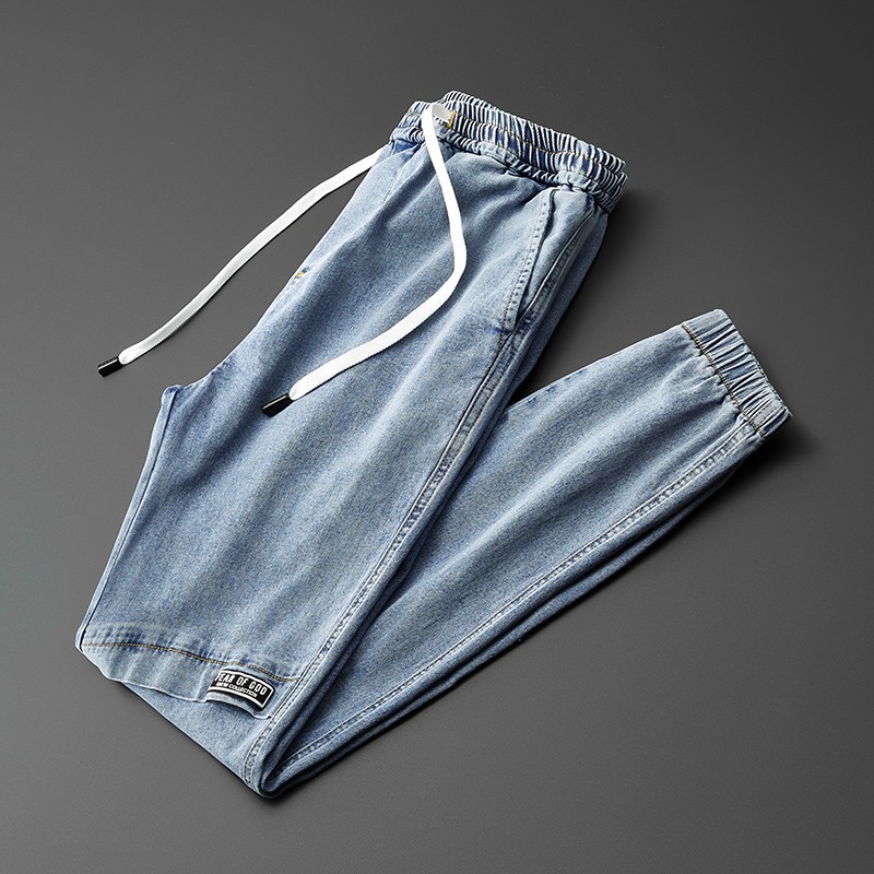 Y128 - Quần jean jogger xuân hè mới nhất, họa tiết yếm che | BigBuy360 - bigbuy360.vn