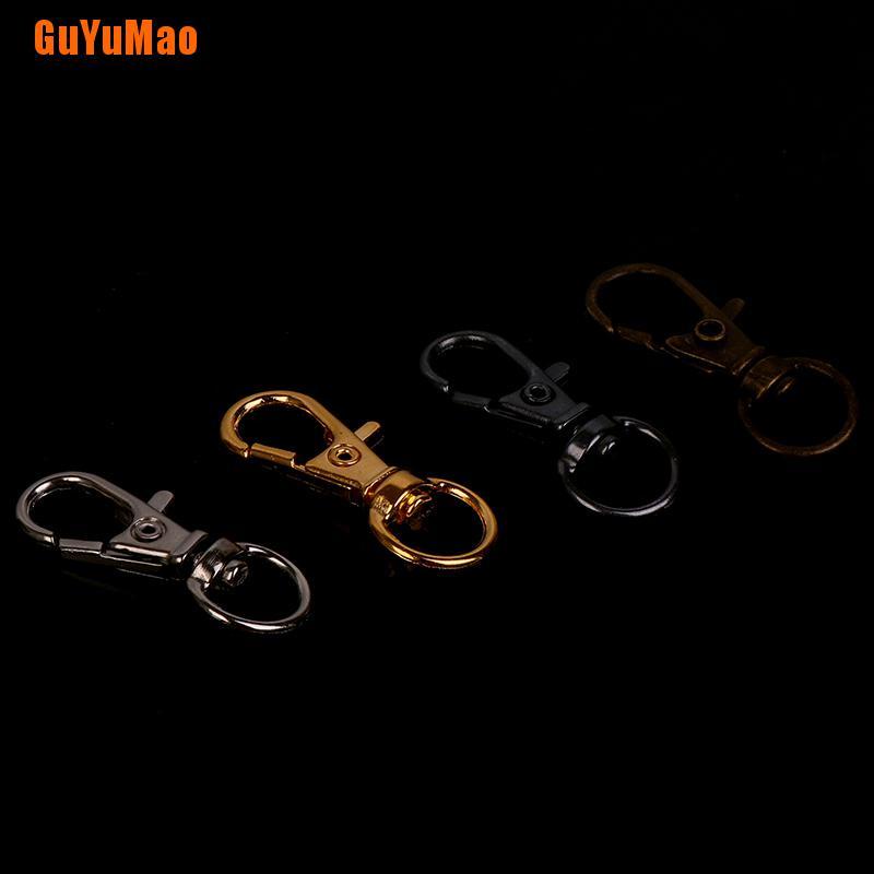 Set 10 Móc Kẹp Càng Cua Xoay Tự Làm Móc Khóa/Túi Xách