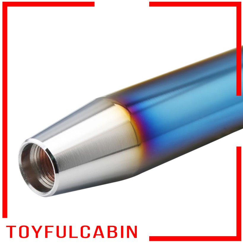 Núm Gạt Cần Số Xe Hơi Bằng Titan Màu Xanh Dương 18cm / 7inch Tiện Dụng