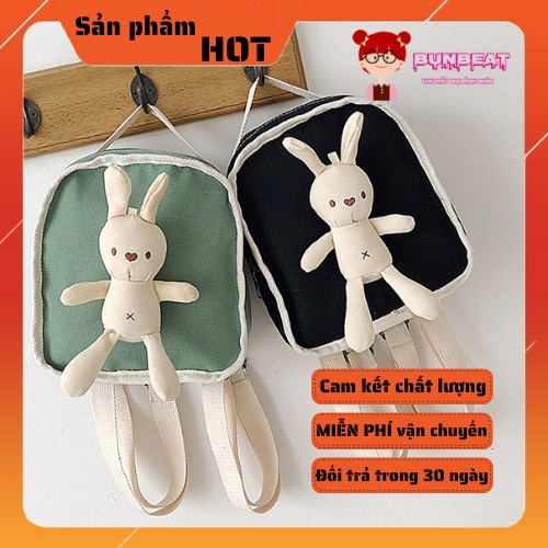 Balo thỏ cute cho bé 💞SIÊU DỄ THƯƠNG💞 Ba lô BunBeat cho bé cam kết chất lượng BL02