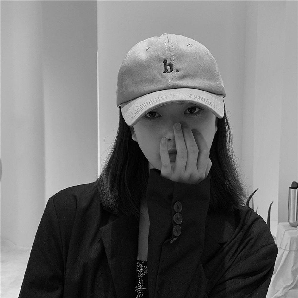 Mũ Lưỡi Trai Thể Thao Vành Cong Thêu Chữ Phong Cách Hip Hop Thời Trang Cho Nữ