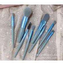 [Sẵn Hàng Giao Ngay] Full Bộ Cọ Gốm 8 Cây Tặng Kèm Túi Zip Vintage