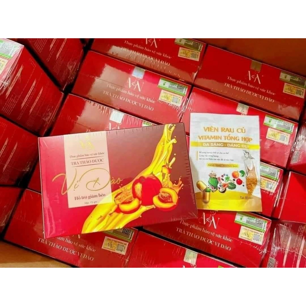 Trà Giảm Cân Vị Đào MN Beauty Group - Mỹ Phẩm Đông Anh