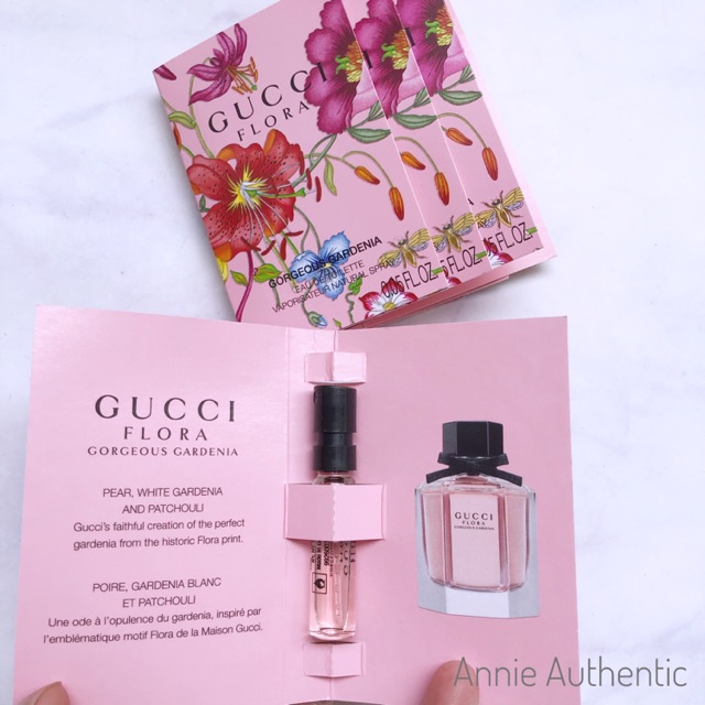 Nước Hoa Gucci Flora By Gucci Gorgeous Gardenia 1,5ml