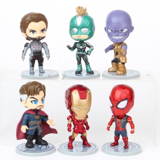 Bộ 06 Mô Hình Nhân Vật Siêu Anh Hùng Mavel Avengers ( Mẫu 05 )