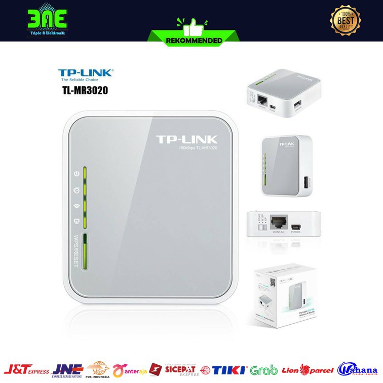 Usb Phát Wifi Tp-link Tl-mr3020 3g 4g Lte Guaranteed