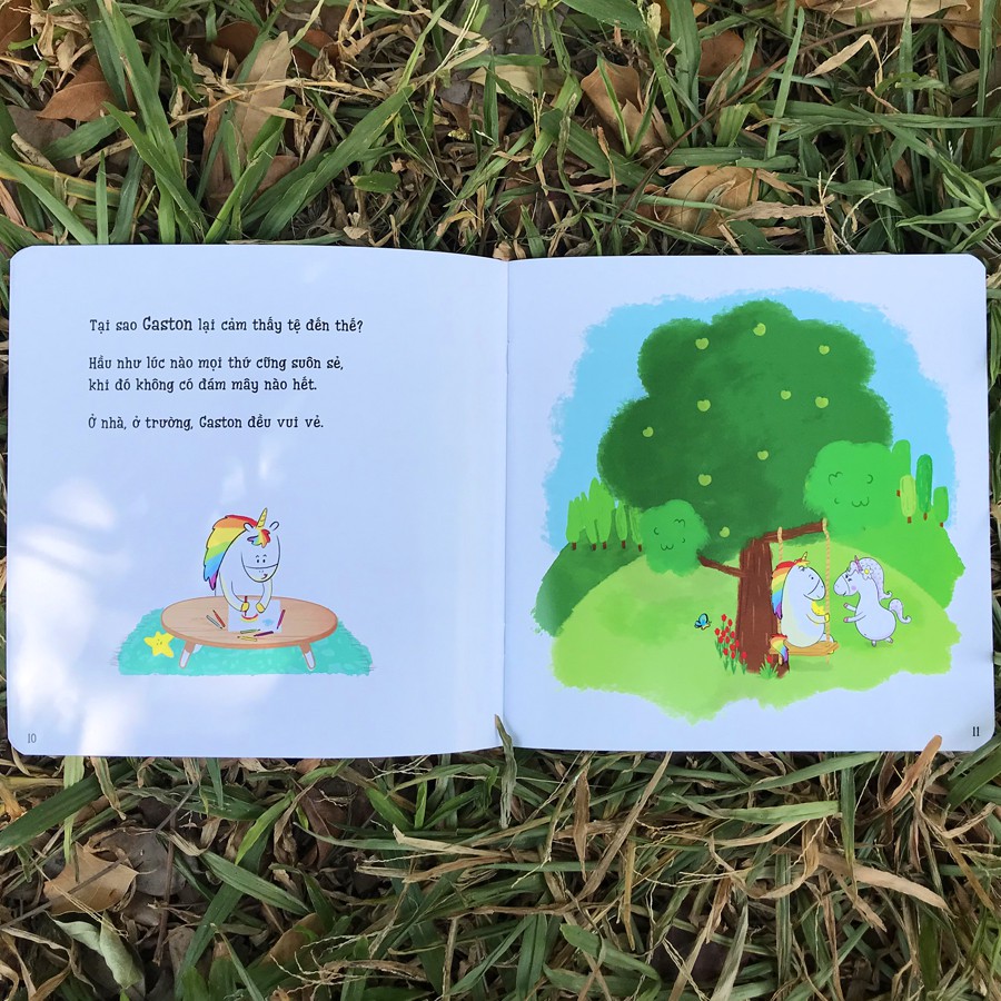 Sách - Ehon Thông Minh, Cảm Xúc - Những Cảm Xúc Của Gaston (3-8 tuổi) (Bộ 6 quyển, lẻ tùy chọn)