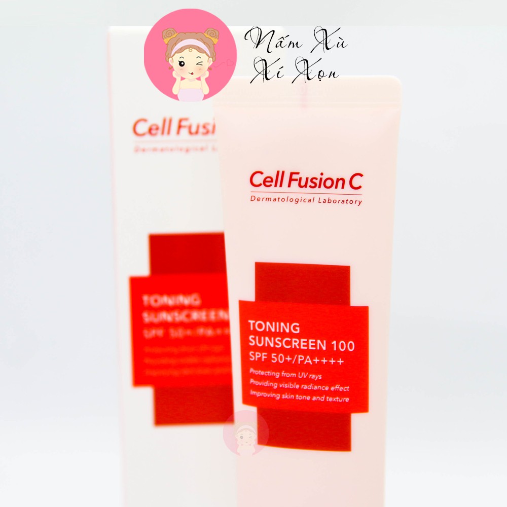 Kem Chống Nắng Cell Fushion C Toning Sunscreen 100 50ml