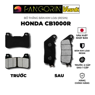 Vesrah - Bố thắng Má Phanh cho xe phân khối lớn mô tô Honda: CB1000R bán kim loại Resin