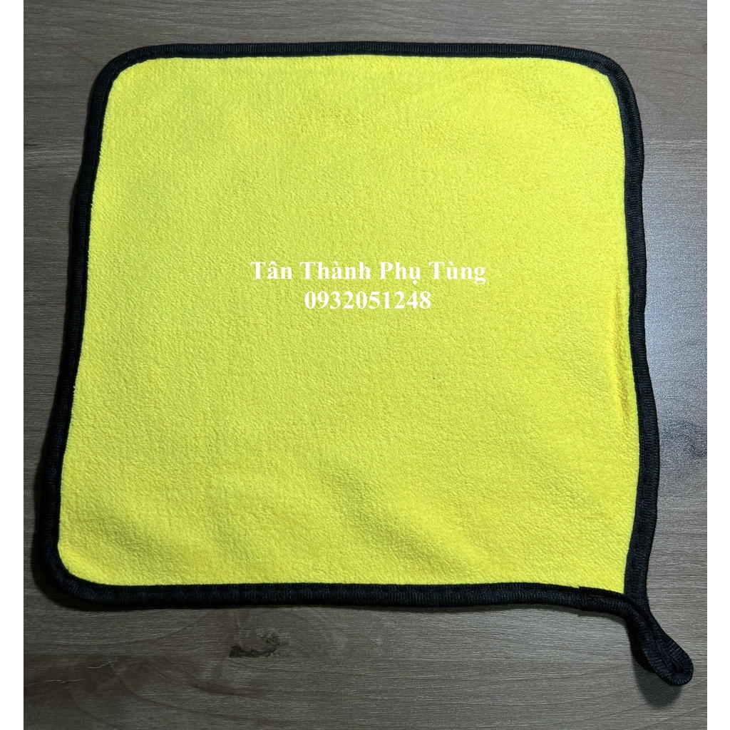 Khăn lau xe máy siêu thấm, mềm, không bụi vải TanthanhPT