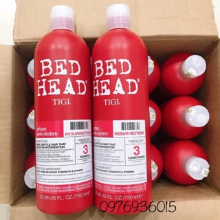 Dầu gội và dầu xả Tigi-Bed Head 750ml(hàng cty)