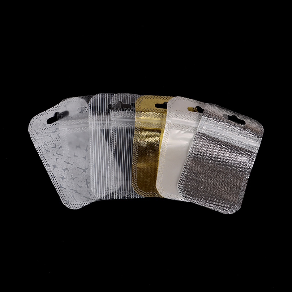 Set 50 túi zip nhựa mini 4.5x6cm VN439 đựng trang sức tiện dụng