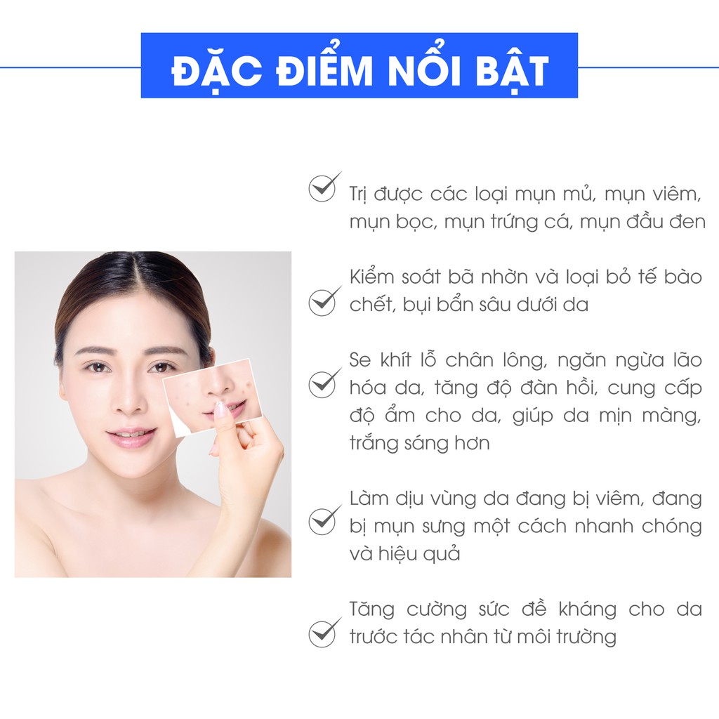 Serum giảm mụn trắng da Truesky Premium chiết xuất tràm trà thiên nhiên 20ml - Acne Serum. | BigBuy360 - bigbuy360.vn
