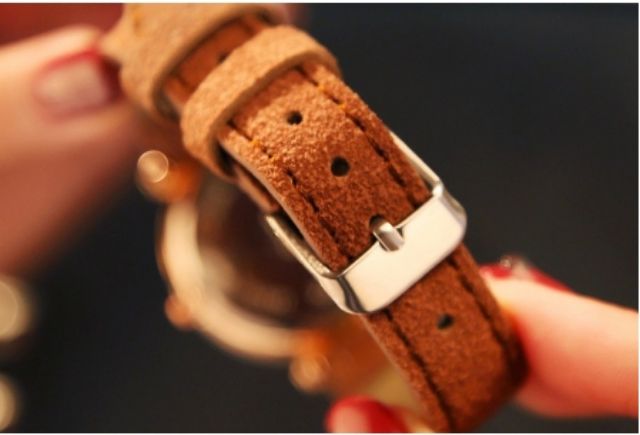 ĐỒNG HỒ NỮ LSVTR-TWAR DÂY DA MẶT KIM TUYẾN FULLBOX