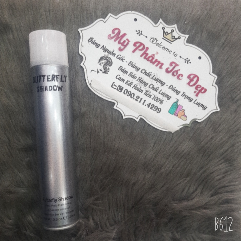 Keo bạc xịt tóc Butterfly Shadow