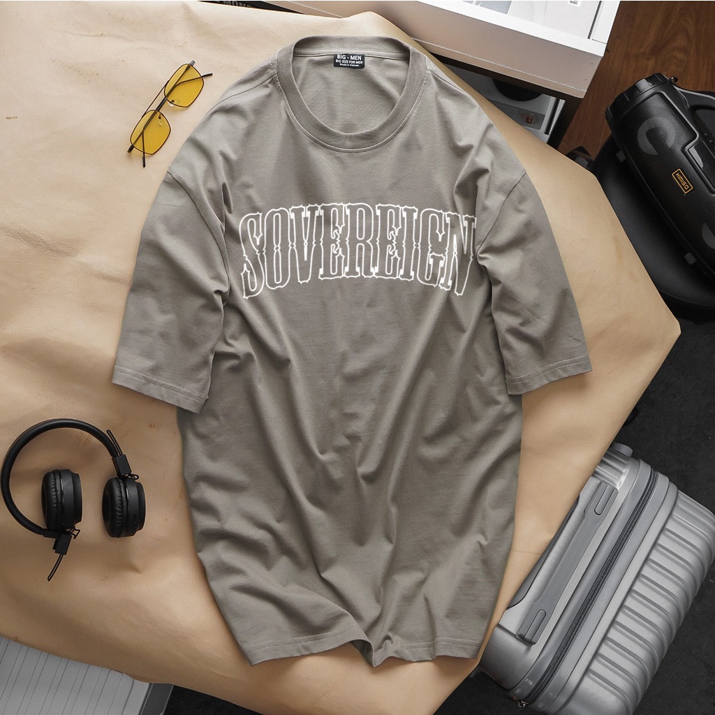 [bigsize] Áo thun cotton in chữ bigsize nam nữ mặc đẹp, áo cặp 50-140kg - sover