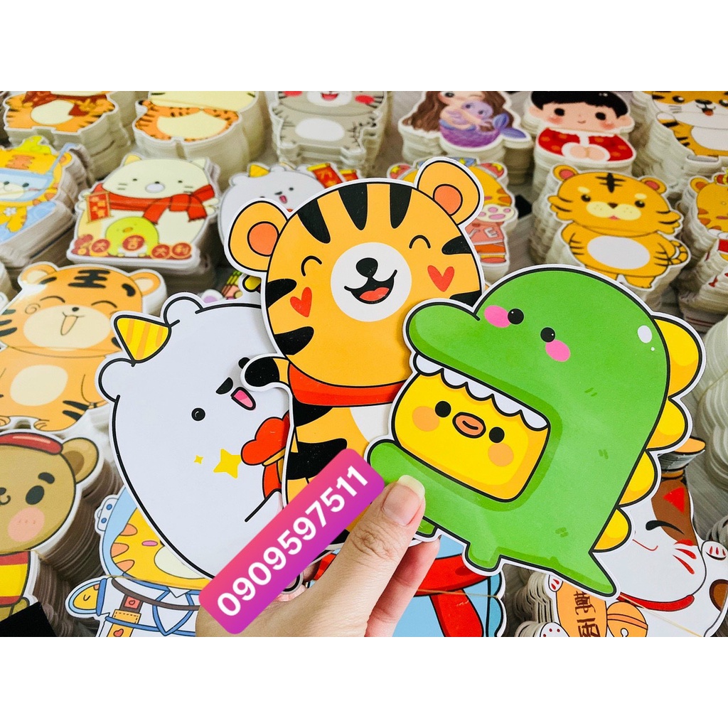 Combo 6 Bao Lì Xì Chibi Tết 2023 - Bao Lixi Giá Rẻ Nhiều Hình Dễ Thương - LANA QUEEN