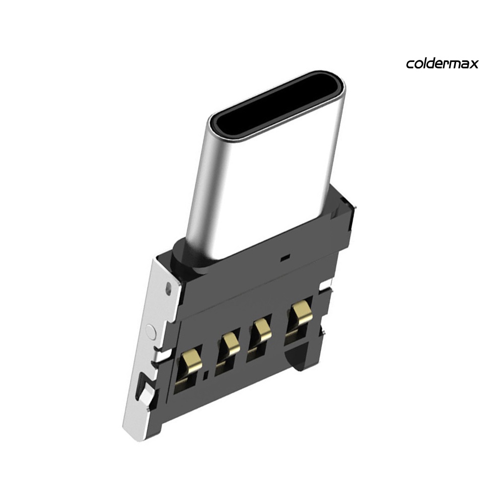 Đầu chuyển đổi Otg Usb sang type-c đa năng bền bỉ dành cho điện thoại / máy tính bảng