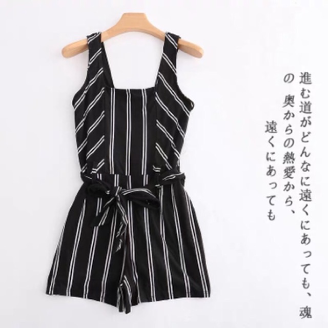 Jumpsuit thun ngắn Derek Heart xuất xịn