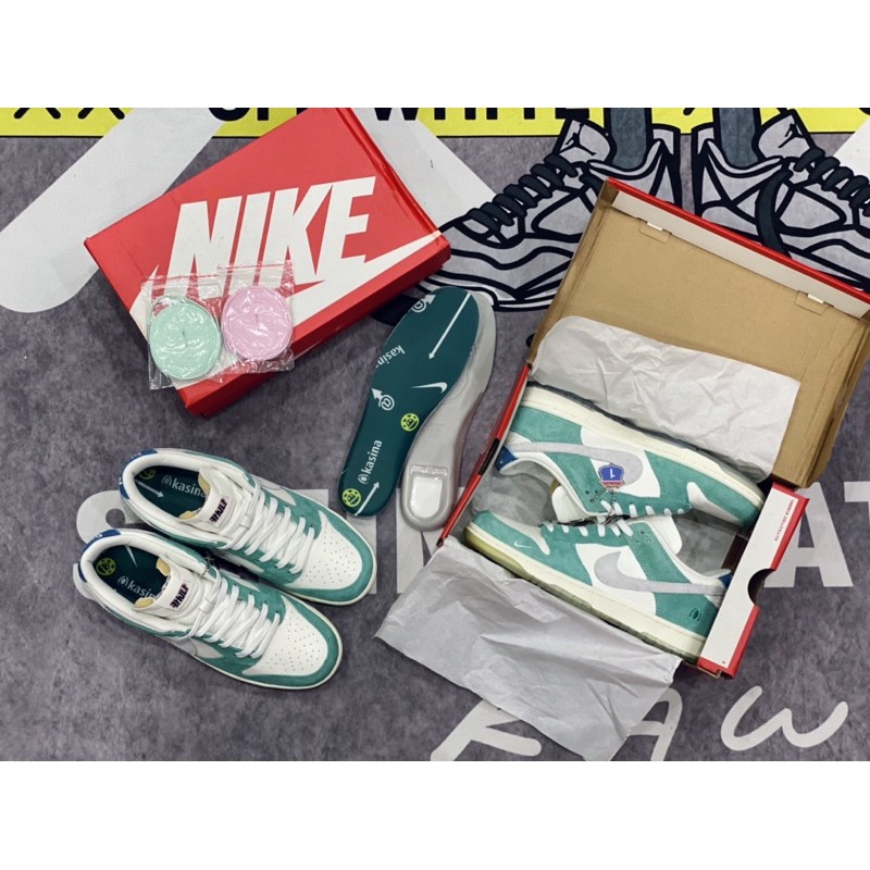 [AGsneaker] Giày thể thao cổ thấp dây buộc Sb màu xanh ngọc chân bè fit lên 1 size... | BigBuy360 - bigbuy360.vn