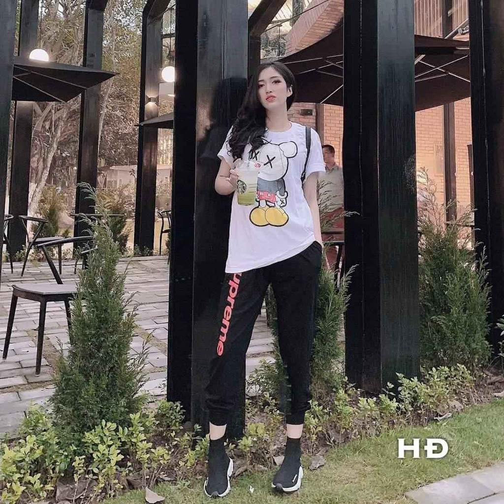 Đồ Bộ Thể Thao Cao Cấp, Thun Cotton 100%, Có Bo Cổ Chân, 45kg đến 80kg vừa | BigBuy360 - bigbuy360.vn