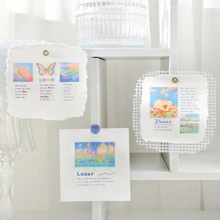 Aroee Sticker 1 Miếng Dán Trang Trí Sổ Tay Nhật Ký Xinh Xắn