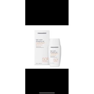 Kem chống nắng Mesoestetic Mineral Matt Antiaging Fluid Mesoprotech SPF 50+