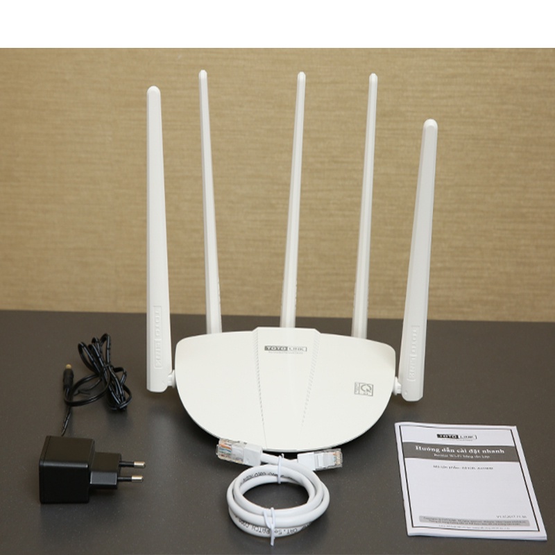 Bộ Phát Wifi Siêu Mạnh 5 Râu Chuẩn AC12000 Totolink A810R-Hàng Chính Hãng
