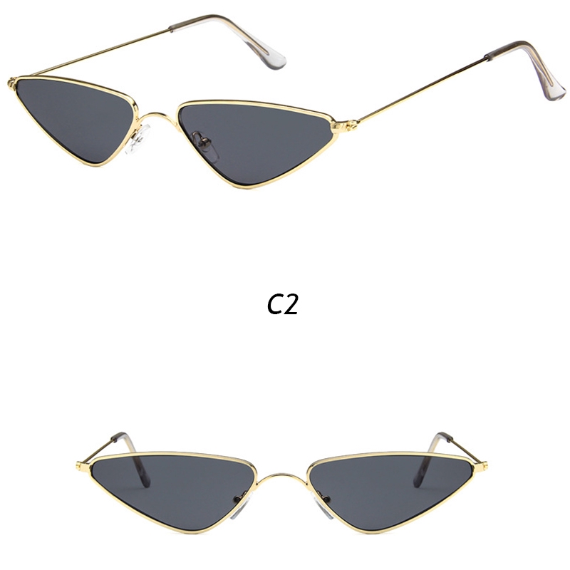 Kính Mát Mắt Mèo Chống Tia Uv Thời Trang Cho Nam Và Nữ