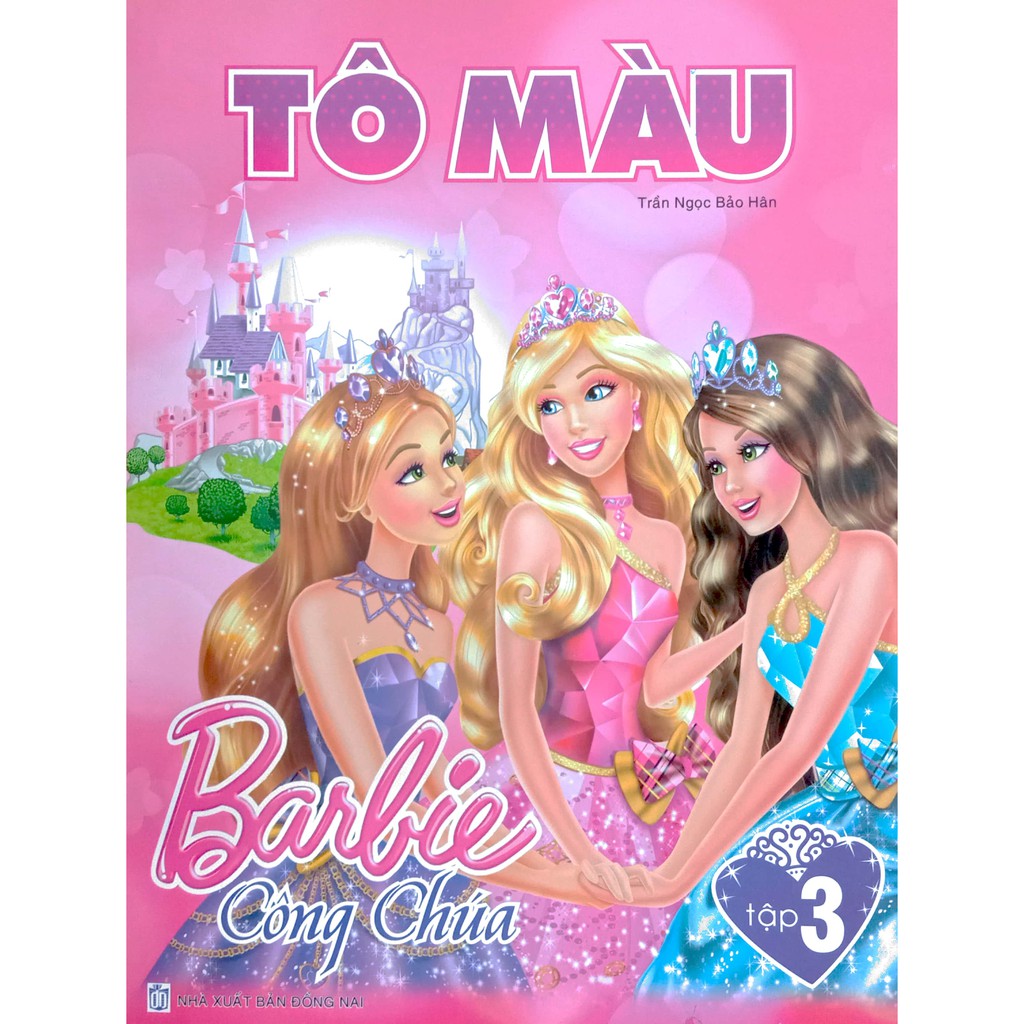 Sách Tô Màu Barbie Công Chúa