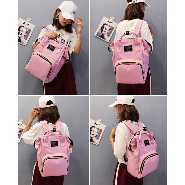 Balo bỉm sữa đa năng tiện ích cho mẹ và bé