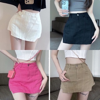 Chân váy xẻ gân tôn dáng Quảng châu