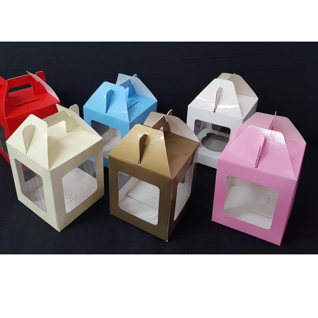 Hộp Bánh Cupcake Trơn - 10 Chiếc Cao Cấp ★★.