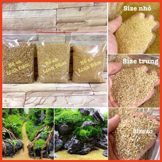 Cát, Sỏi Nắng Vàng 3 Kích Cỡ Hạt- Túi 500gr