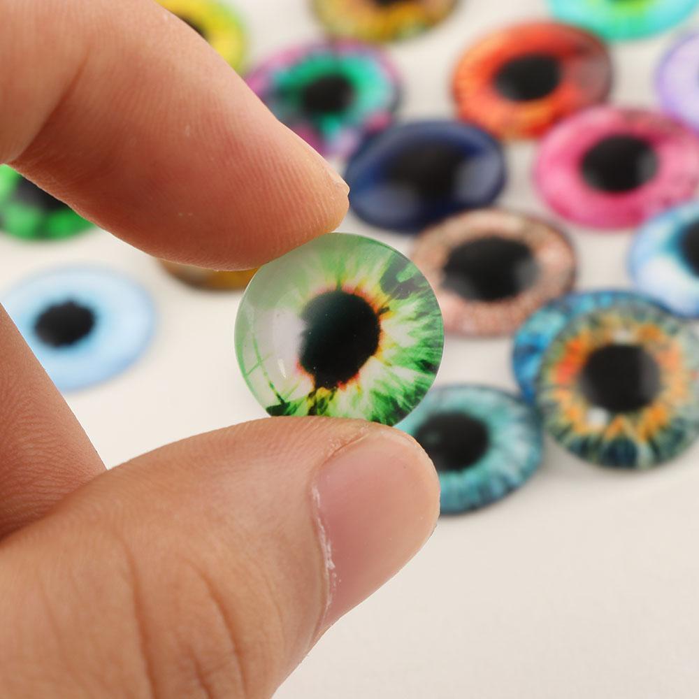Set 20 Mắt Khủng Long Kích Thước 10MM / 16MM / 20MM Dùng Làm Đồ Thủ Công DIY